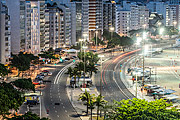  View of Copacabana beach at dawn  - Rio de Janeiro city - Rio de Janeiro state (RJ) - Brazil