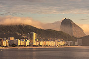  View of Copacabana beach at dawn  - Rio de Janeiro city - Rio de Janeiro state (RJ) - Brazil