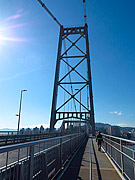  Hercilio Luz Bridge after renovation  - Florianopolis city - Santa Catarina state (SC) - Brazil