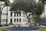City Hall installed in the Bernardino Monteiro Palace (1912) - Cachoeiro de Itapemirim city - Espirito Santo state (ES) - Brazil