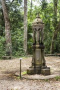 Historical monument (Fonte Wallace) in Manacas Garden - Tijuca Forest - Rio de Janeiro city - Rio de Janeiro state (RJ) - Brazil
