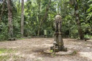 Historical monument (Fonte Wallace) in Manacas Garden - Tijuca Forest - Rio de Janeiro city - Rio de Janeiro state (RJ) - Brazil