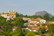 View of the Matriz Church of Santo Antonio (1710) - Tiradentes city - Minas Gerais state (MG) - Brazil
