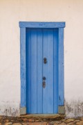 Colonial house door detail - Tiradentes city - Minas Gerais state (MG) - Brazil