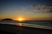 Sunrise at Ibiraquera Beach - Imbituba city - Santa Catarina state (SC) - Brazil