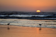 Sunrise on atlantida maritime platform - Xangri-la city - Rio Grande do Sul state (RS) - Brazil