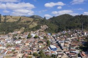 Picture taken with drone of the Gonçalves City - Goncalves city - Minas Gerais state (MG) - Brazil