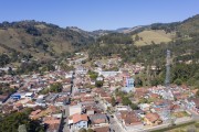 Picture taken with drone of the Gonçalves City - Goncalves city - Minas Gerais state (MG) - Brazil