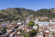 Picture taken with drone of the Gonçalves City - Goncalves city - Minas Gerais state (MG) - Brazil