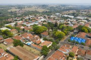 Picture taken with drone of Brotas city center - Brotas city - Sao Paulo state (SP) - Brazil