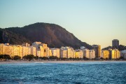 View of Copacabana beach at dawn  - Rio de Janeiro city - Rio de Janeiro state (RJ) - Brazil