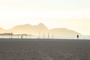 View of Copacabana beach at dawn  - Rio de Janeiro city - Rio de Janeiro state (RJ) - Brazil