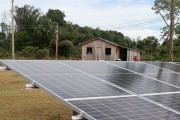 Solar energy capture panel - Santa Helena do Ingles Community - Iranduba city - Amazonas state (AM) - Brazil