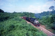 Train on the Madeira-Mamore Railroad - The 80s - Porto Velho city - Rondonia state (RO) - Brazil