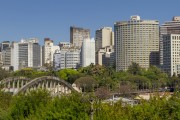 View of Santa Teresa Viaduct and Belo Horizonte buildings - Belo Horizonte city - Minas Gerais state (MG) - Brazil