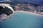 Aerial view of the Genipabu dunes - The 90s - Extremoz city - Rio Grande do Norte state (RN) - Brazil