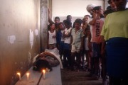 Woman victim of violence in Baixada Fluminense - 80s - Duque de Caxias city - Rio de Janeiro state (RJ) - Brazil