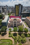 Picture taken with drone of the MM Gerdau - Museum of Mines and Metal - Belo Horizonte city - Minas Gerais state (MG) - Brazil