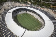 Picture taken with drone of the Governor Magalhaes Pinto Stadium (1965) - also known as Mineirao - Belo Horizonte city - Minas Gerais state (MG) - Brazil