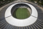 Picture taken with drone of the Governor Magalhaes Pinto Stadium (1965) - also known as Mineirao - Belo Horizonte city - Minas Gerais state (MG) - Brazil
