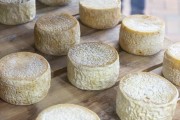 Different types of artisanal cheese for sale at the Belo Horizonte Central Market (1929)  - Belo Horizonte city - Minas Gerais state (MG) - Brazil