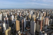 Picture taken with drone of the city of Fortaleza - Fortaleza city - Ceara state (CE) - Brazil