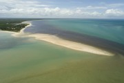 Picture taken with drone of Ponta do Corumbau - Prado city - Bahia state (BA) - Brazil