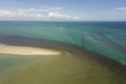 Picture taken with drone of Ponta do Corumbau - Prado city - Bahia state (BA) - Brazil