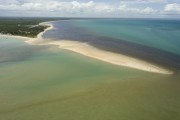 Picture taken with drone of Ponta do Corumbau - Prado city - Bahia state (BA) - Brazil