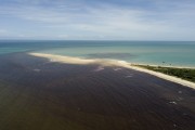 Picture taken with drone of Ponta do Corumbau - Prado city - Bahia state (BA) - Brazil