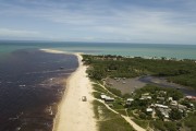 Picture taken with drone of Ponta do Corumbau - Prado city - Bahia state (BA) - Brazil