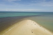 Picture taken with drone of Ponta do Corumbau - Prado city - Bahia state (BA) - Brazil