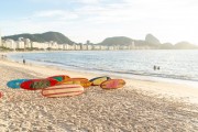 Stand up paddle board on Post 5 of Copacabana Beach - Rio de Janeiro city - Rio de Janeiro state (RJ) - Brazil