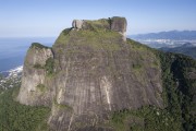 Picture taken with drone of Rock of Gavea - Rio de Janeiro city - Rio de Janeiro state (RJ) - Brazil