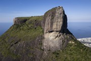 Picture taken with drone of Rock of Gavea - Rio de Janeiro city - Rio de Janeiro state (RJ) - Brazil