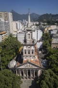 Picture taken with drone of the Matriz Church of Nossa Senhora da Gloria (1872) - Rio de Janeiro city - Rio de Janeiro state (RJ) - Brazil