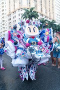 Bate-bolas (beats-ball) of Turma Pop Star during the original Reveler Contest - Cinelandia - Rio de Janeiro city - Rio de Janeiro state (RJ) - Brazil