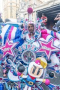 Bate-bolas (beats-ball) of Turma Pop Star during the original Reveler Contest - Cinelandia - Rio de Janeiro city - Rio de Janeiro state (RJ) - Brazil