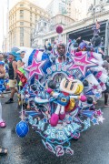 Bate-bolas (beats-ball) of Turma Pop Star during the original Reveler Contest - Cinelandia - Rio de Janeiro city - Rio de Janeiro state (RJ) - Brazil