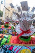 Reveler during the original Reveler Contest - Cinelandia - Rio de Janeiro city - Rio de Janeiro state (RJ) - Brazil