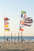 Flags at Copacabana Beach - Rio de Janeiro city - Rio de Janeiro state (RJ) - Brazil