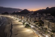 Picture taken with drone of the Copacabana Beach waterfront - Rio de Janeiro city - Rio de Janeiro state (RJ) - Brazil