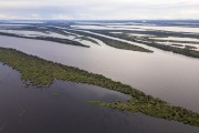 Picture taken with drone of river islands - Anavilhanas National Park  - Manaus city - Amazonas state (AM) - Brazil