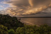 Sunset on Anavilhanas National Park  - Manaus city - Amazonas state (AM) - Brazil