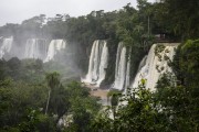 Waterfalls in Iguaçu National Park - Border between Brazil and Argentina - Foz do Iguacu city - Parana state (PR) - Brazil