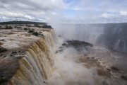 Waterfalls in Iguaçu National Park - Border between Brazil and Argentina - Foz do Iguacu city - Parana state (PR) - Brazil