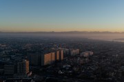 Picture taken with drone of sunrise in the North Zone of Rio de Janeiro - Rio de Janeiro city - Rio de Janeiro state (RJ) - Brazil