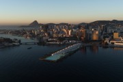 Picture taken with drone of Amanha Museum (Museum of Tomorrow) - Rio de Janeiro city - Rio de Janeiro state (RJ) - Brazil