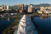 Picture taken with drone of Amanha Museum (Museum of Tomorrow) - Rio de Janeiro city - Rio de Janeiro state (RJ) - Brazil