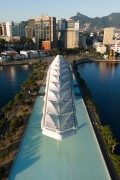 Picture taken with drone of Amanha Museum (Museum of Tomorrow) - Rio de Janeiro city - Rio de Janeiro state (RJ) - Brazil